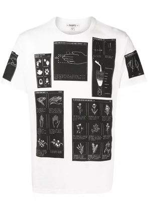 Phipps all-over graphic-print T-shirt - White
