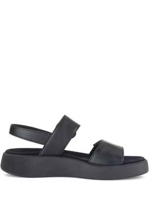 GABOR platform slingback sandals - Black