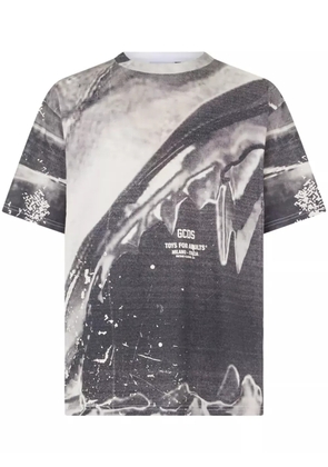 GCDS Morso oversized t-shirt - Grey