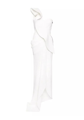 Maticevski Salyut wave gown - White
