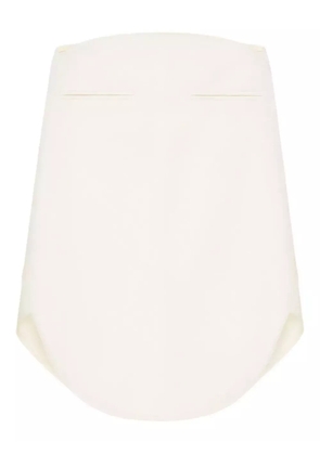 Courrèges high-waisted pencil skirt - White