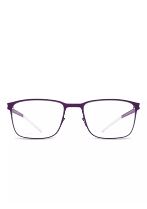 Mykita Henning rectangle-frame glasses - Purple