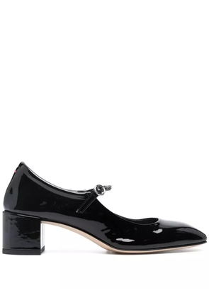 Aeyde Aline 45mm leather pumps - Black