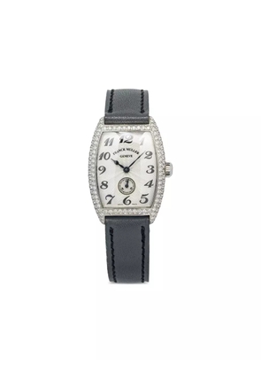 Franck Muller pre-owned Cintrée Curvex 25mm - White