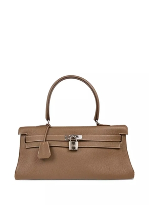 Hermès Pre-Owned 2010s Kelly leather handbag - Brown