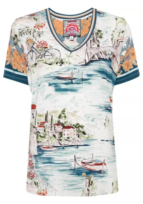 Johnny Was Janie favourite Swing T-shirt - Neutrals