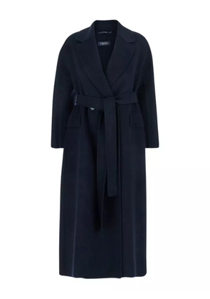 'S Max Mara belted double-breasted coat - Blue