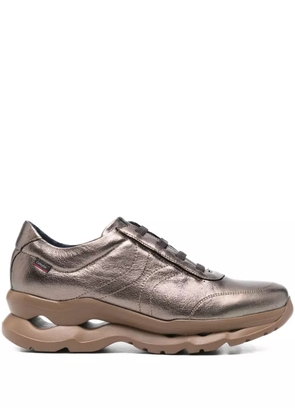 callaghan leather sneakers - Brown