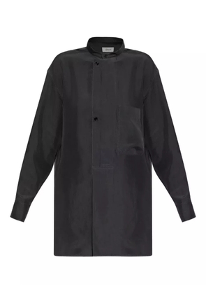 LEMAIRE pocket button shirt - Black