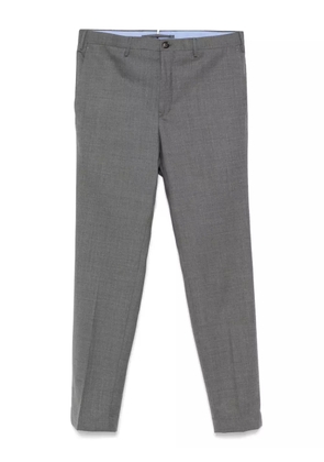 Incotex mélange-effect trousers - Grey