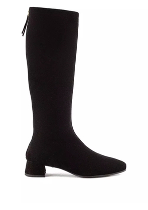 Roberto Festa 40mm suede zip-up boots - Black