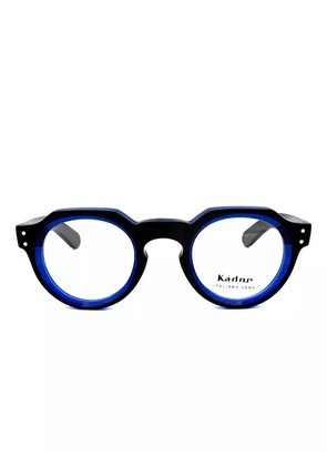Kador round-frame glasses - Black