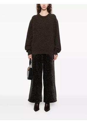 COTEMP all-over floral print trousers - Grey