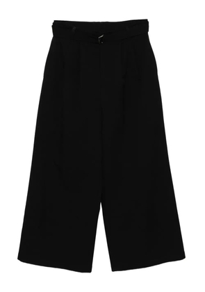 SONGZIO belted wide-leg trousers - Black