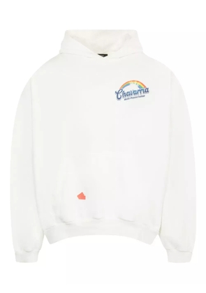 Willy Chavarria Clean & Fresh Willy Hooligan hoodie - White