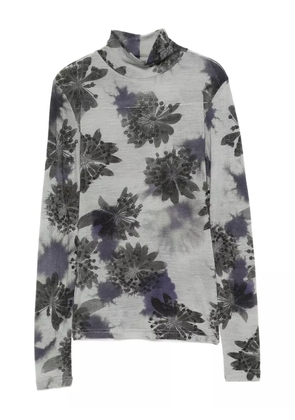 Christian Wijnants Tugal secondskin top - Grey