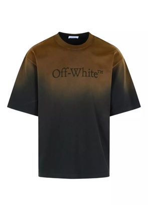Off-White gradient-effect logo-print t-shirt - Black