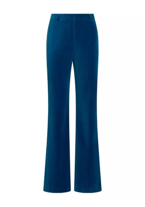 ETRO velvet flared trousers - Blue