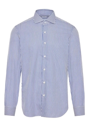 Barba striped shirt - Blue