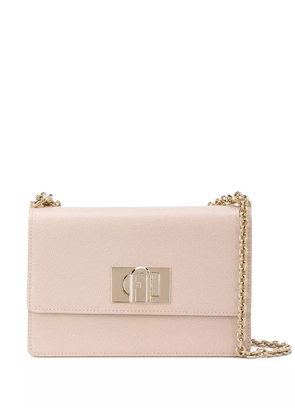 Furla 1927 flip lock crossbody bag - Neutrals