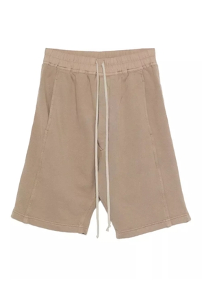 Rick Owens DRKSHDW drawstring elastic-waist shorts - Neutrals