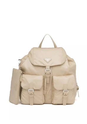 Prada medium Re-Nylon backpack - Neutrals