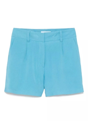 SO ALLURE twill shorts - Blue