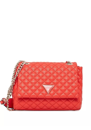 GUESS USA quilted shoulder bag - Red