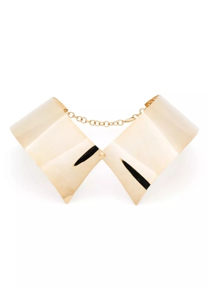Isabel Sanchis metal collar necklace - Gold