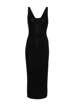 MC2 Saint Barth sleeveless midi dress - Black