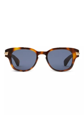 Gucci Eyewear GG778325 tortoiseshell gold-detail sunglasses - Brown