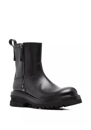 Premiata leather ankle boots - Black