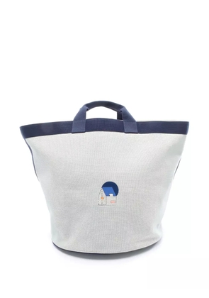 Hermès Pre-Owned logo tote bag - White