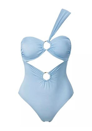 SOFIA ERHAN Gaia one-shoulder swimsuit - Blue