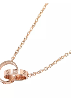 Cartier 18K rose gold Baby Love necklace - Pink