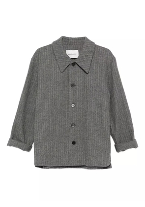 Low Classic pinstripe wool jacket - Grey