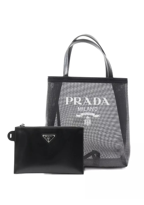Prada Pre-Owned sequin-embellished tote bag - Black