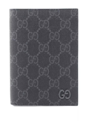 Gucci Pre-Owned GG Supreme card case - Grey