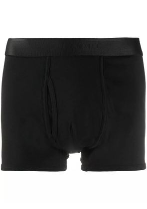 Sunspel plain boxer shorts - Black