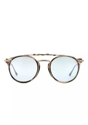 Etnia Barcelona Sea Pointed round-frame sunglasses - Brown