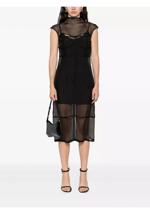 Patrizia Pepe sleeveless midi dress - Black