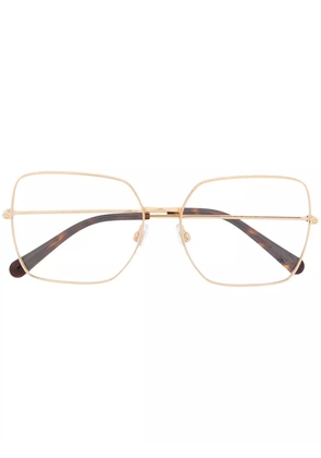 Dolce & Gabbana Eyewear DG1323 oversized glasses - Gold