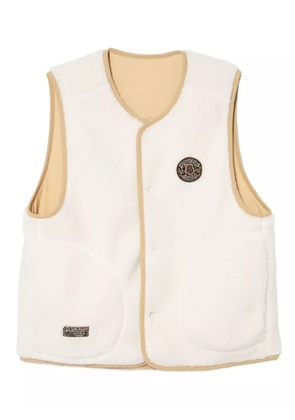 FINGERCROXX reversible gilet - Neutrals