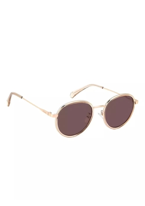 Polaroid round-frame sunglasses - Pink
