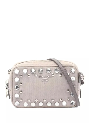 Prada Pre-Owned 2000s saffiano shoulder bag - Grey