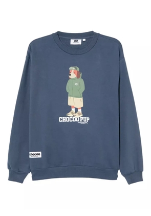 CHOCOOLATE graphiced sweatshirt - Blue