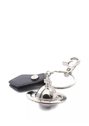 Vivienne Westwood Pre-Owned 2020s Orb leather keyring - Silver