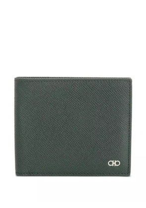 Ferragamo Gancini leather wallet - Green