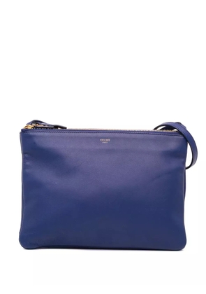 Celine Pre-Owned 2014 Large Lambskin Trio crossbody bag - Blue