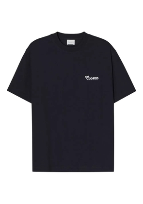 Closed logo-print t-shirt - Black